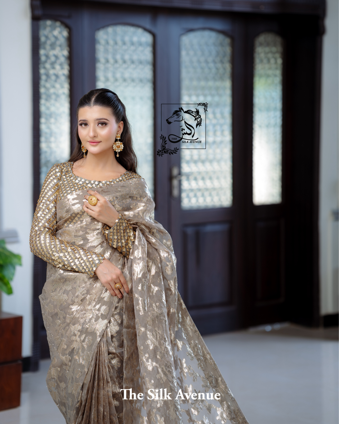 Timeless Banarsi Organza Sarree