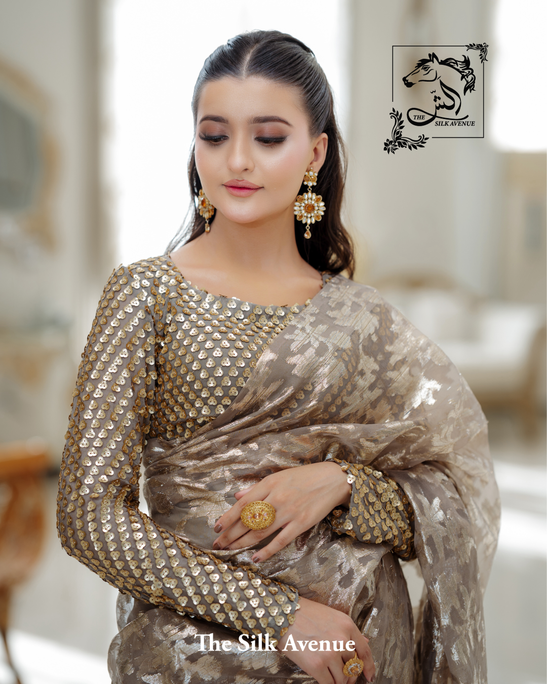 Timeless Banarsi Organza Sarree
