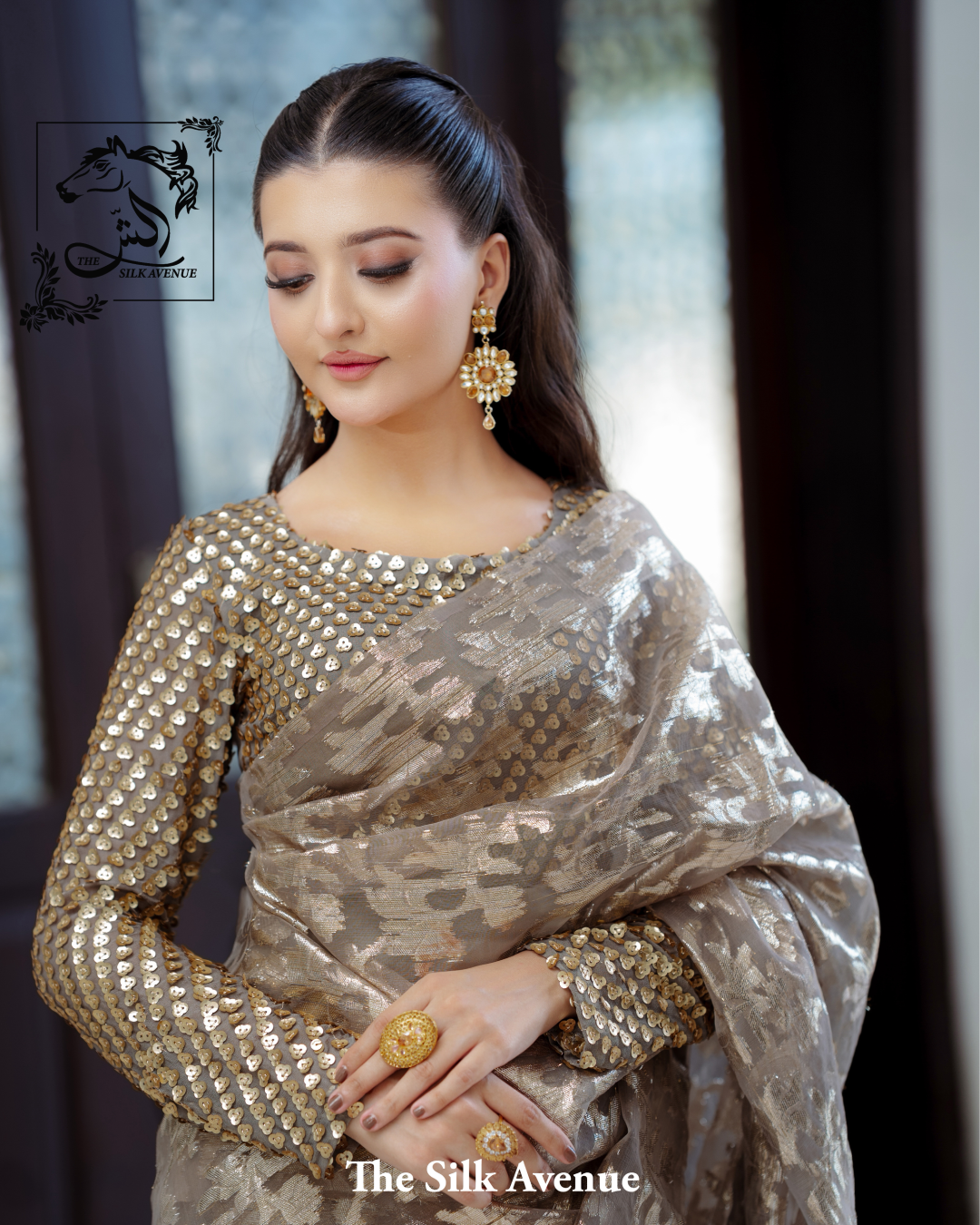 Timeless Banarsi Organza Sarree