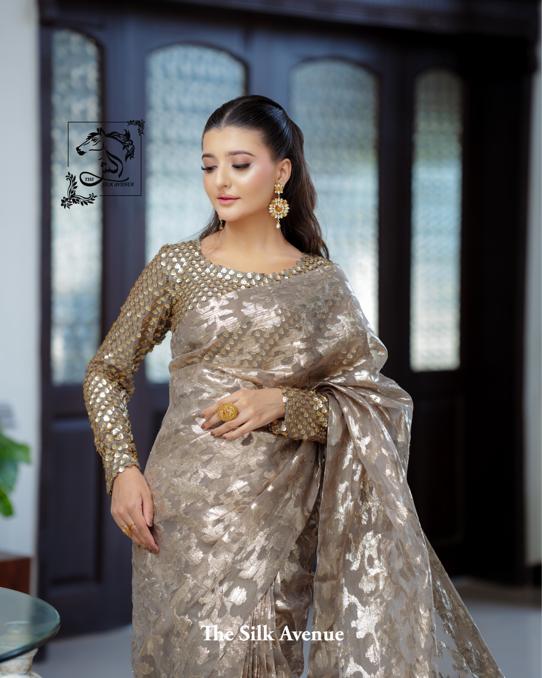 Timeless Banarsi Organza Sarree