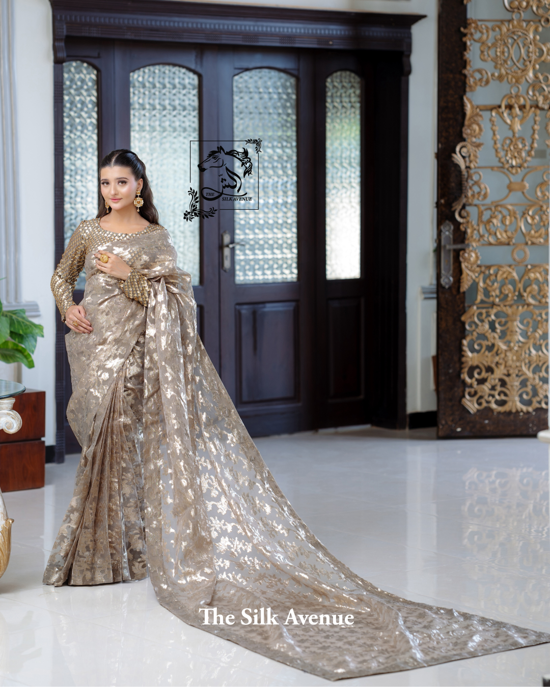 Timeless Banarsi Organza Sarree
