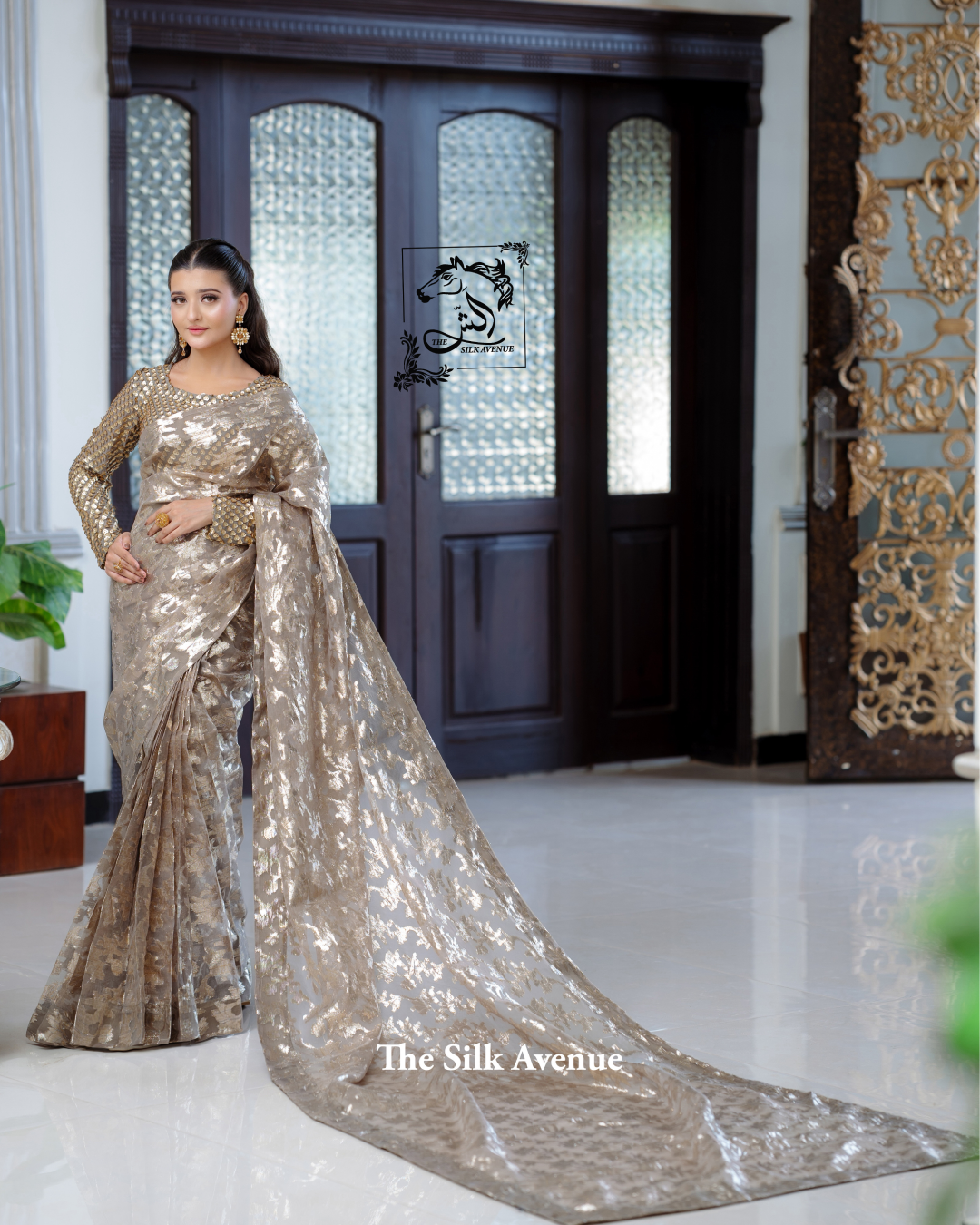 Timeless Banarsi Organza Sarree