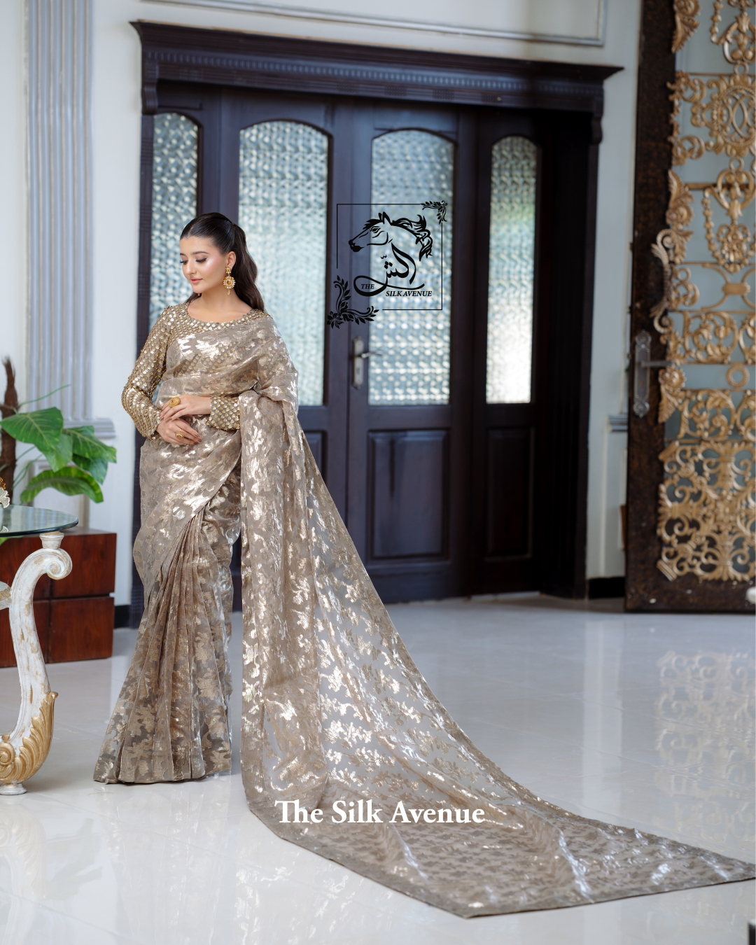 Timeless Banarsi Organza Sarree